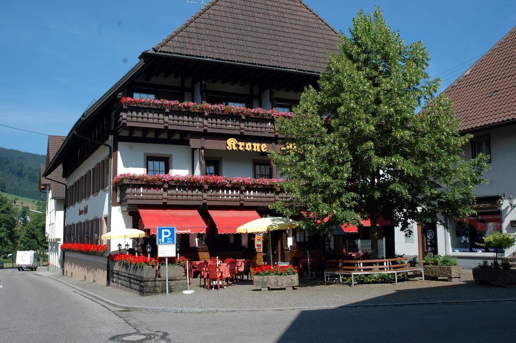 Gasthaus-Krone-Post Simonswald Luaran gambar